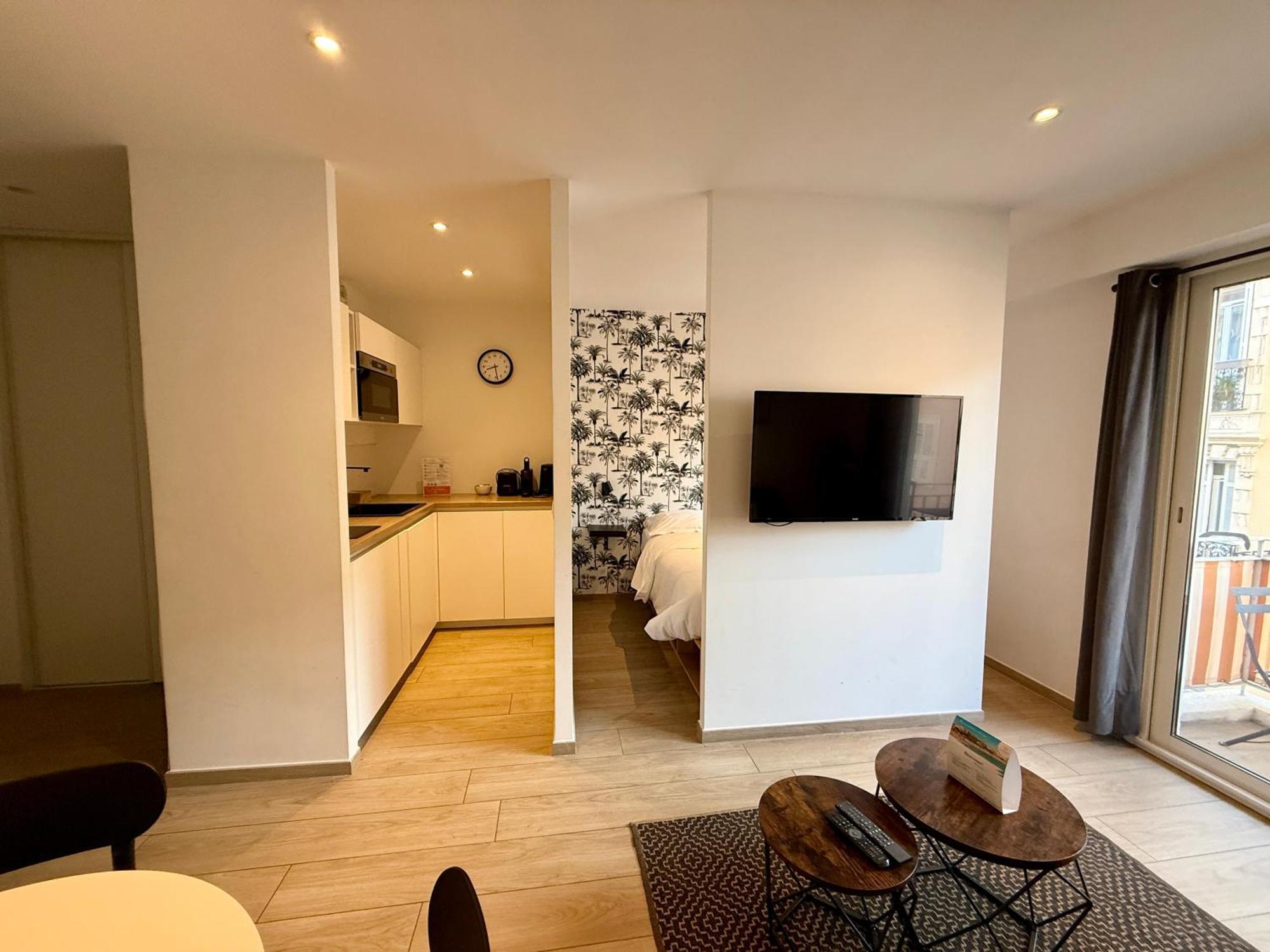 C001-Beau Studio Neuf Situe Au Centre Cannes Eksteriør bilde