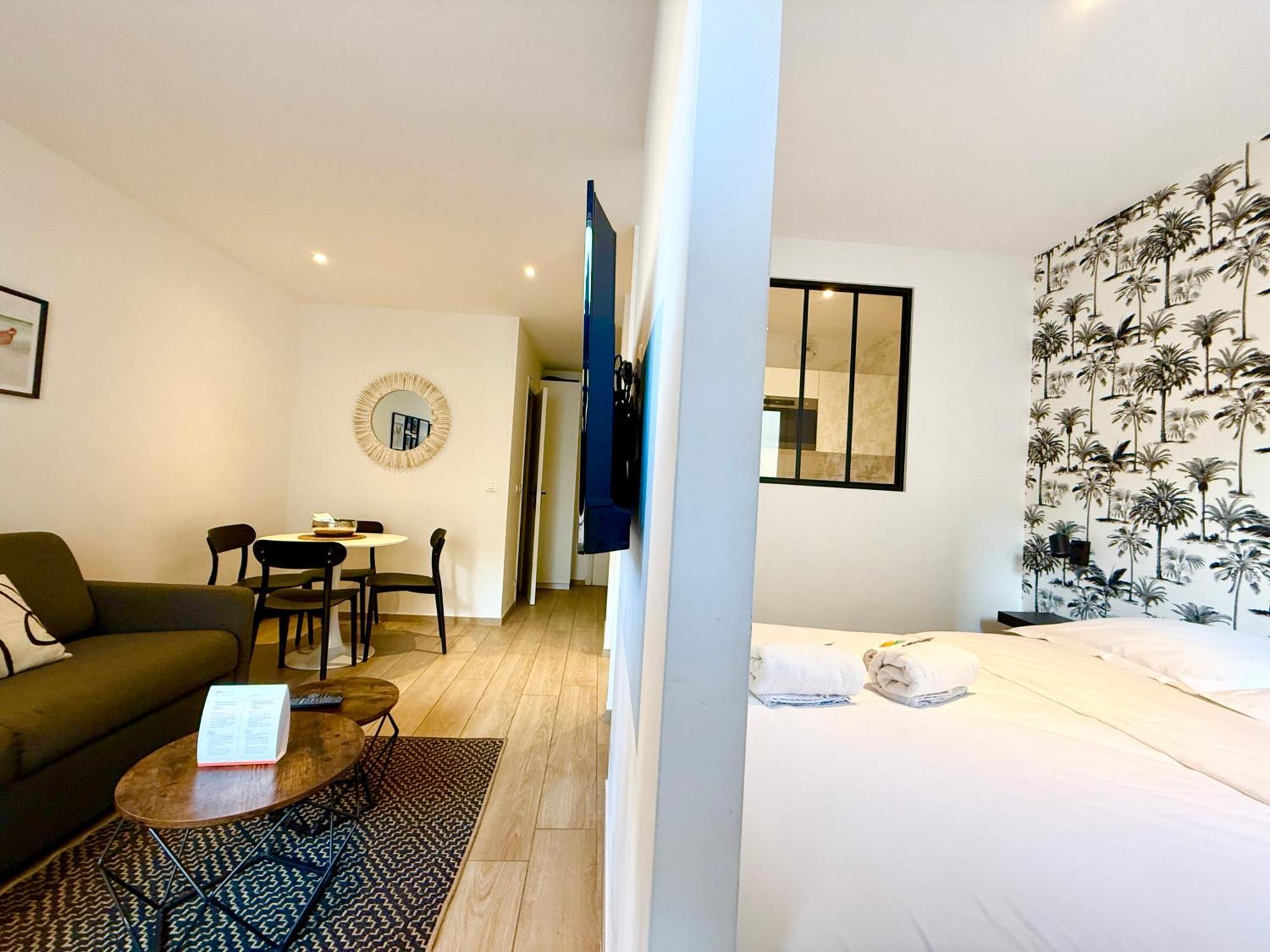 C001-Beau Studio Neuf Situe Au Centre Cannes Eksteriør bilde